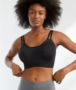 Gravity High Impact Underwire Sports Bra -Fashion Underwear nat752201 black 1