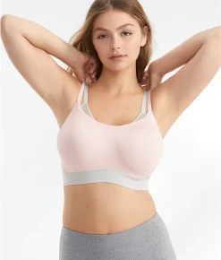 Gravity High Impact Underwire Sports Bra -Fashion Underwear nat752201na22 pinkpearlmink