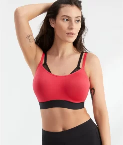 Gravity High Impact Underwire Sports Bra -Fashion Underwear nat752201sp22 neonroseblack