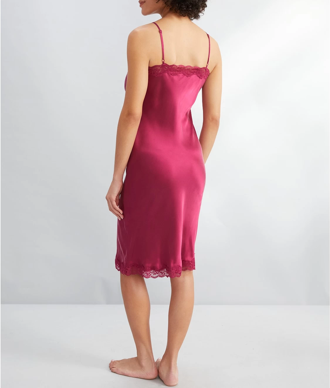 Camille Silk Long Slip 2 Camille Silk Long Slip - Image 2