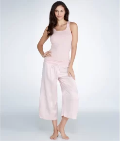 Jolie Satin Ankle Pants -Fashion Underwear pjhjoliecapri blush 1