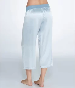 Jolie Satin Ankle Pants -Fashion Underwear pjhjoliecapri mornblu bv