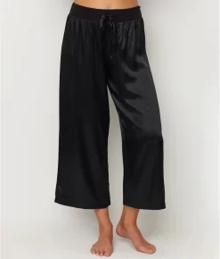 Jolie Satin Ankle Pants -Fashion Underwear pjhpjp52 blk