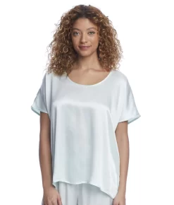 Roxxy Satin Lounge Top -Fashion Underwear pjhroxxy mint