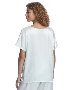 Roxxy Satin Lounge Top -Fashion Underwear pjhroxxy mint bv