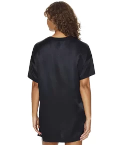 Stoney Crew Neck Sleep Shirt -Fashion Underwear pjhstoney black bv