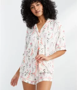 Spring Fling Knit Boxer Pajama Set