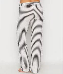 Modal Pajama Pants -Fashion Underwear pjsribap ivorystripe bv