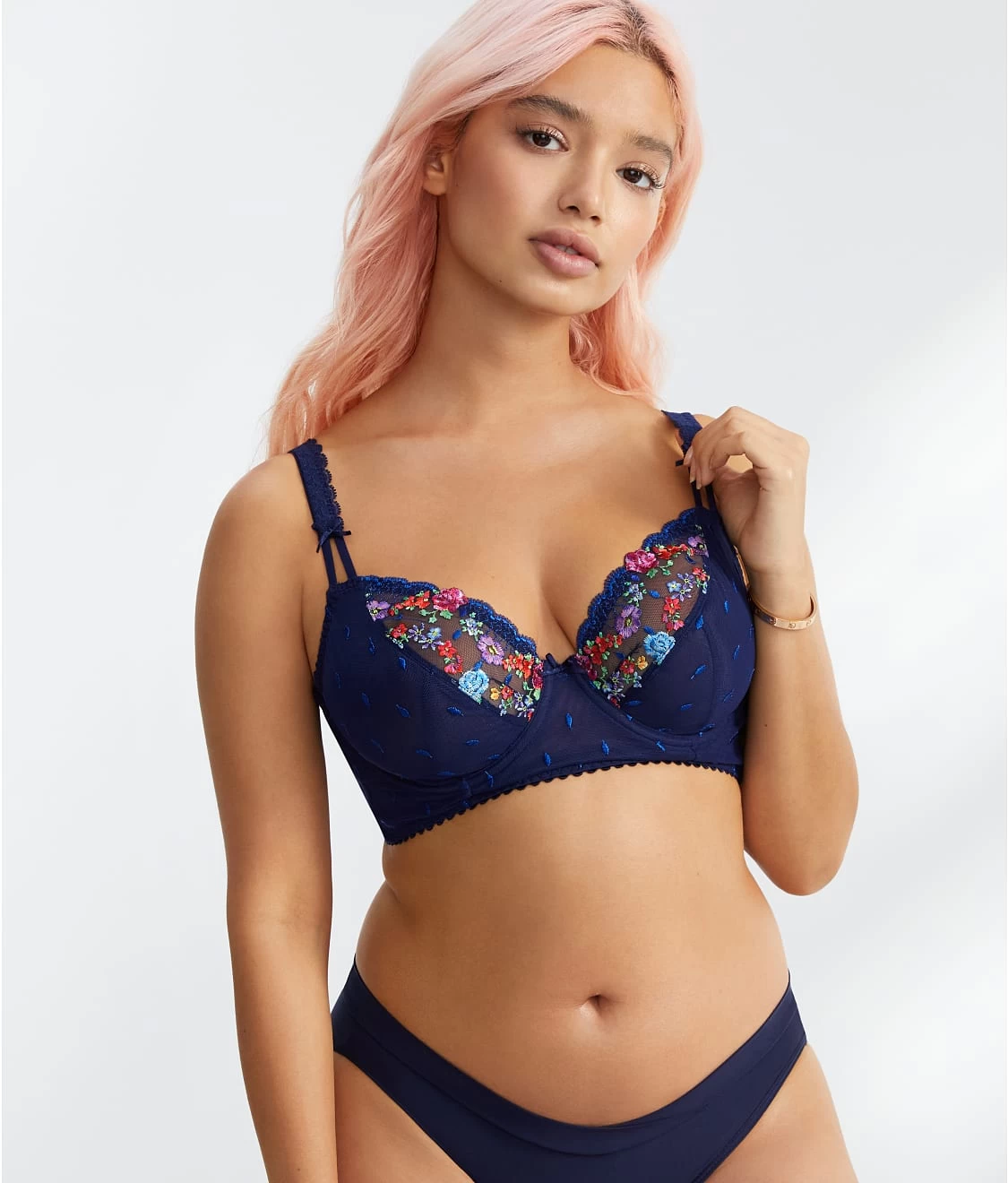 PRIMA DONNA Sedaine Deep Plunge Longline Bra 1 PRIMA DONNA Sedaine Deep Plunge Longline Bra