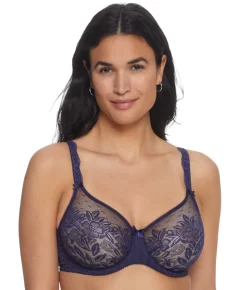 PRIMA DONNA Madison Seamless Lace Bra -Fashion Underwear pri0262127s2 bleubijou