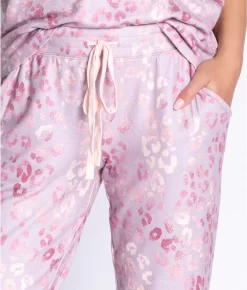 Cabin Cozy Banded Knit Joggers 11 Cabin Cozy Banded Knit Joggers -Fashion Underwear rbccp1pjs lilac 3