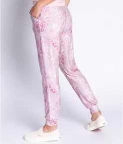 Cabin Cozy Banded Knit Joggers 9 Cabin Cozy Banded Knit Joggers -Fashion Underwear rbccp1pjs lilac bv