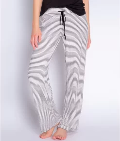 Modal Pajama Pants -Fashion Underwear ribappjs ivory