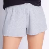 Textured Essentials Ribbed Knit Shorts