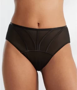 Senses High-Waist Brief -Fashion Underwear scast027208 blks checkout 27Mar23 4