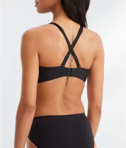 Simone Perele Essential Comfort Seamless Bra -Fashion Underwear sim13v317 black 3x