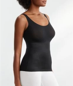 Spanx Thinstincts 2.0 Firm-Control Shaping Tank 30 Spanx Thinstincts 2.0 Firm-Control Shaping Tank -Fashion Underwear spa10258r veryblack 3x