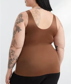 Spanx Thinstincts 2.0 Firm-Control Shaping Tank 20 Spanx Thinstincts 2.0 Firm-Control Shaping Tank -Fashion Underwear spa10258rplus chestnutbrown bv