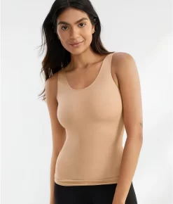 Spanx Hollywood Socialite Smoothing Tank 17 Spanx Hollywood Socialite Smoothing Tank -Fashion Underwear spa10318r naturalglam x