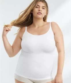 Spanx Socialight Cami -Fashion Underwear spa2352plus white 3