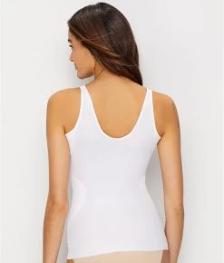 No Side Show Firm Control Shaping Camisole 22 No Side Show Firm Control Shaping Camisole -Fashion Underwear tcf4191 white bv