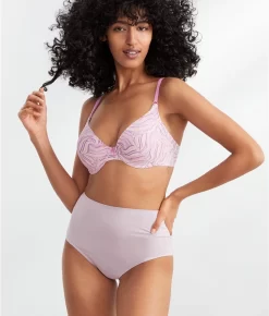 Cotton Modal Full Brief -Fashion Underwear tcfa4145 lavendarfrost 1x