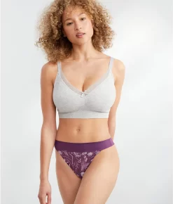 Mesh Together Tanga -Fashion Underwear tcfa4152 cyanotype 1x