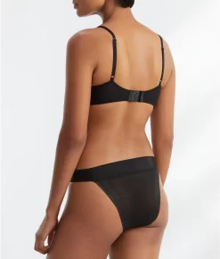 Mesh Together Tanga -Fashion Underwear tcfa4152 deepblack bv