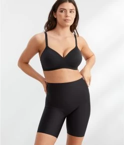 Wacoal Taking Shape Mid-Thigh Shaper 7 Wacoal Taking Shape Mid-Thigh Shaper -Fashion Underwear wac805368 black 1x