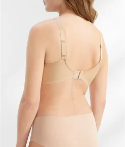 Wacoal At Ease Seamless Underwire Bra -Fashion Underwear wac855308 sand 3x